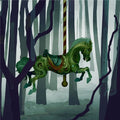 the album cover for Alone in the Woods - Alone In The Woods (Grn) [Limited Edition]
