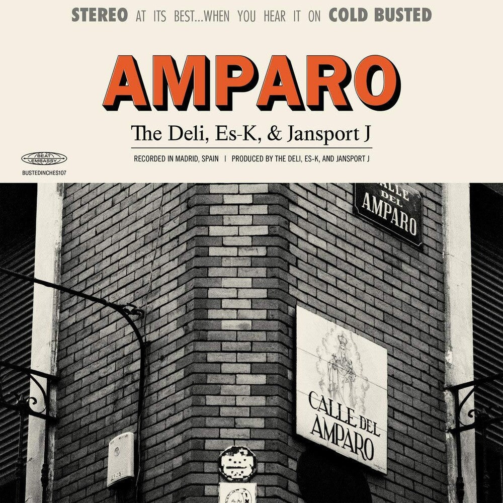 the album cover for Deli / Es-K / Jansport J - Amparo