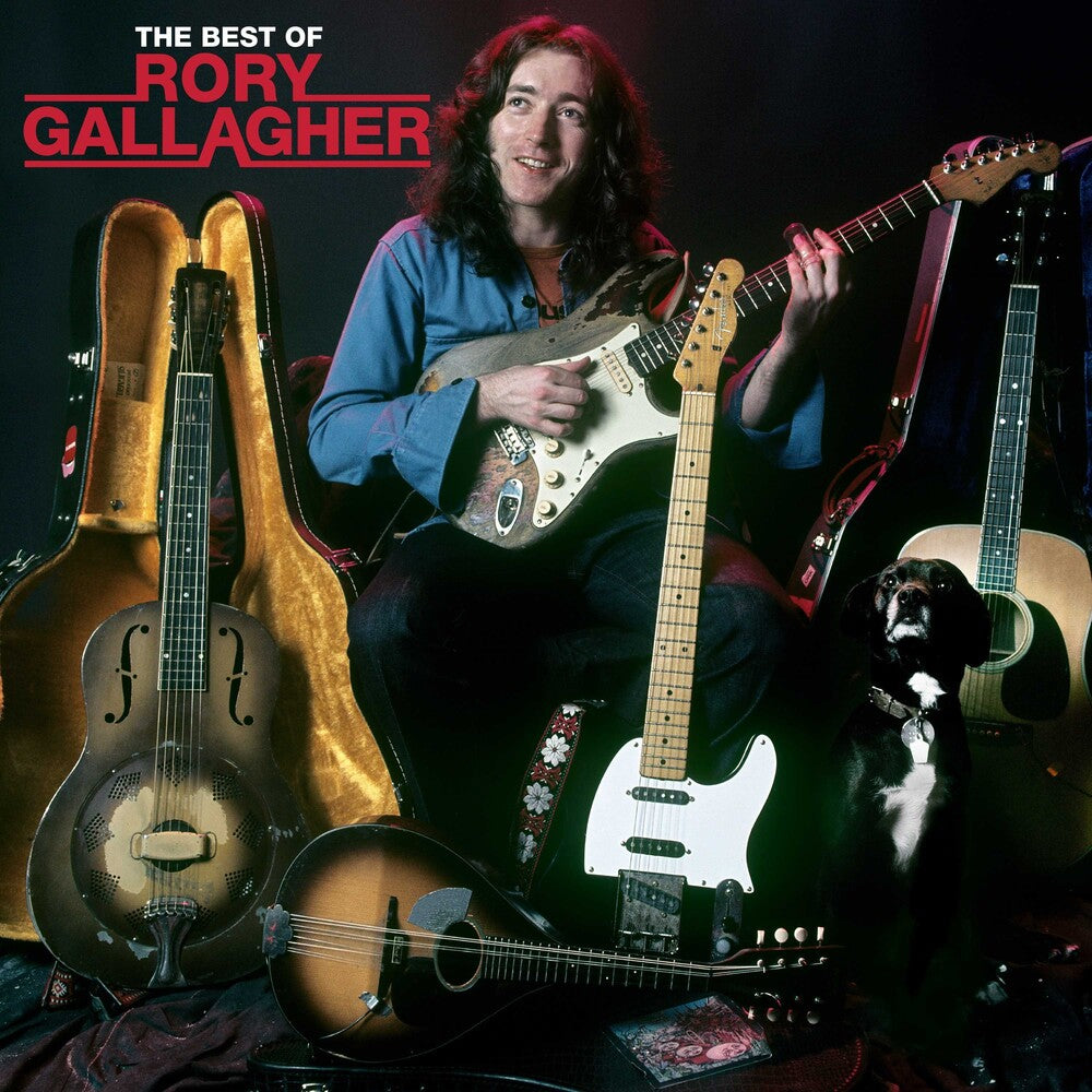 the album cover for Rory Gallagher - The Best Of