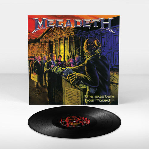 the album cover for Megadeth - The System Has Failed: Remastered [LP]