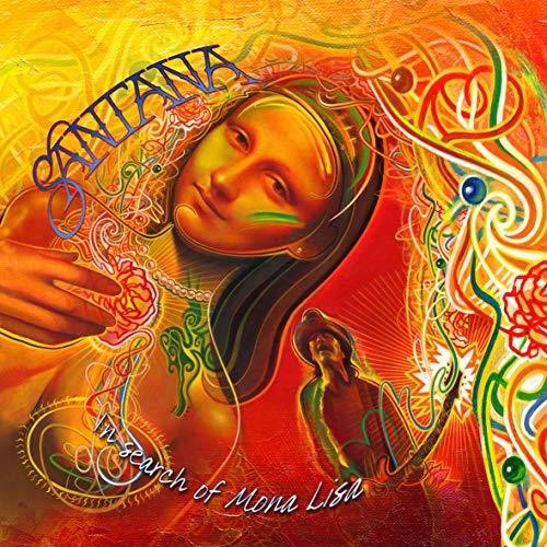 the album cover for Santana - In Search Of Mona Lisa