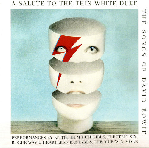 the album cover for Salute To The Thin White Duke - Songs Of Bowie - A Salute To The Thin White Duke - The Songs Of David Bowie / Various