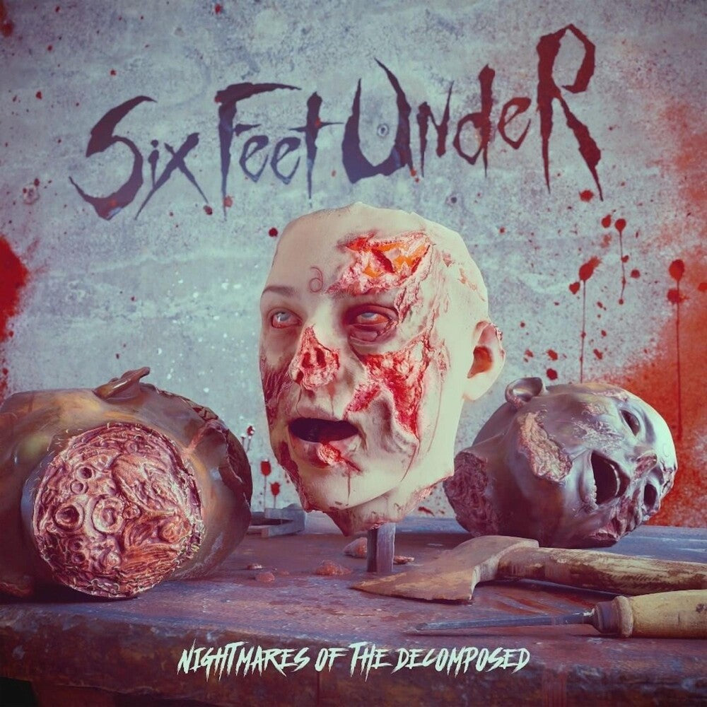 the album cover for Six Feet Under - Nightmares Of The Decomposed