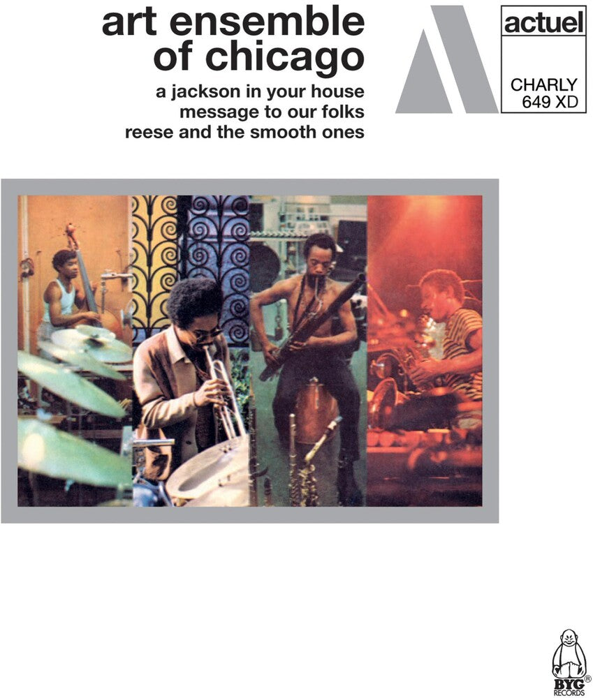 the album cover for Art Ensemble Of Chicago - A Jackson In Your House Plus