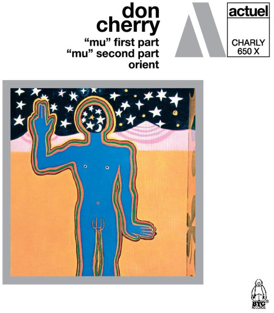 the album cover for Don Cherry - Mu First Part / Mu Second Part / Orient