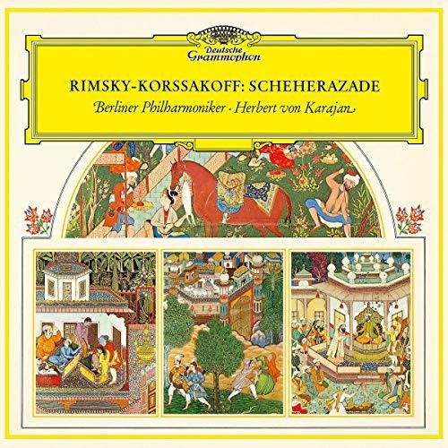 the album cover for Rimsky-Korsakov / Von Karajan / Berliner Phil - Scheherazade