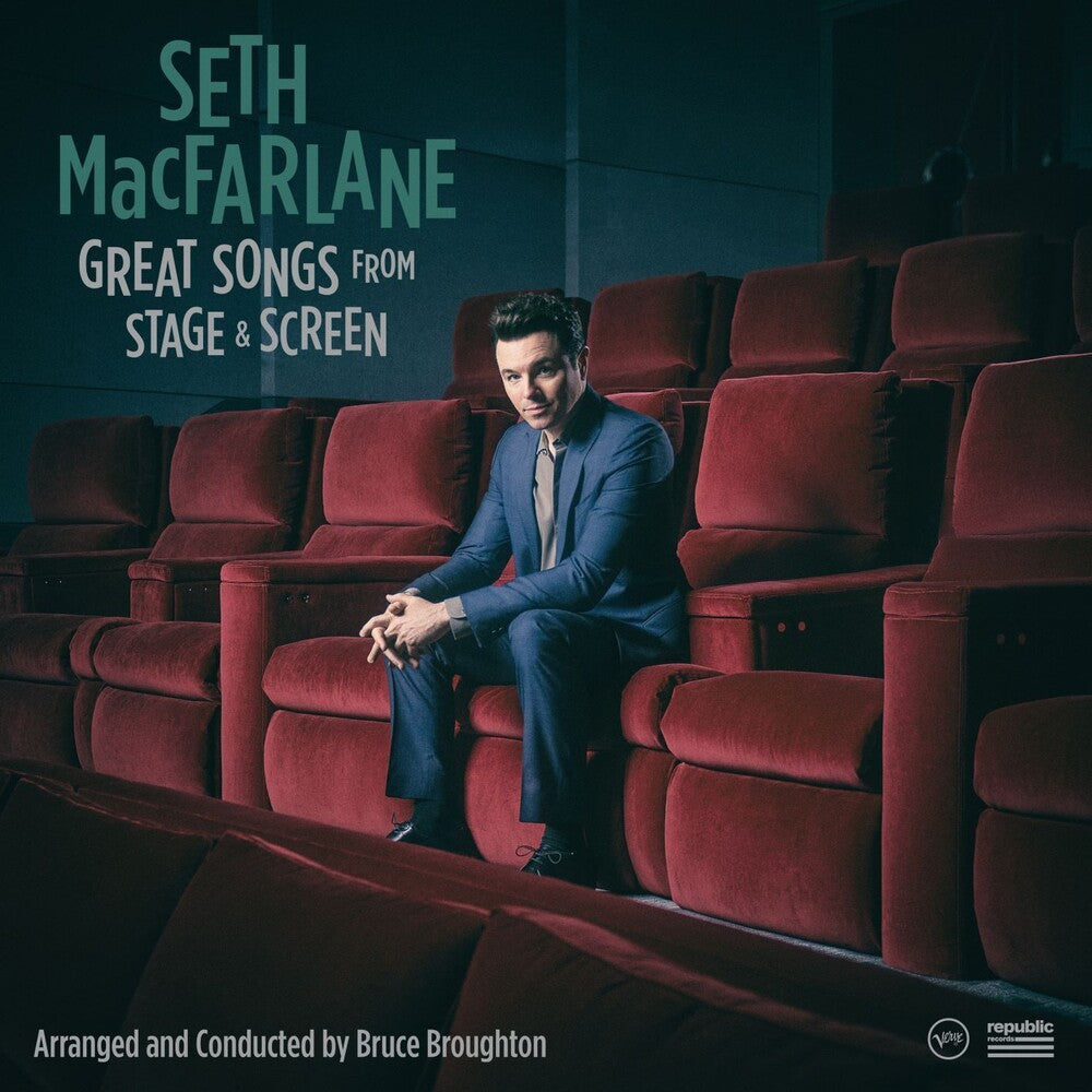 the album cover for Seth Macfarlane - Great Songs From Stage And Screen