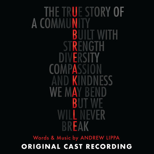 the album cover for Lippa, Andrew - Unbreakable (original Cast Recording)