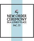 the album cover for New Order - Ceremony (version 2)