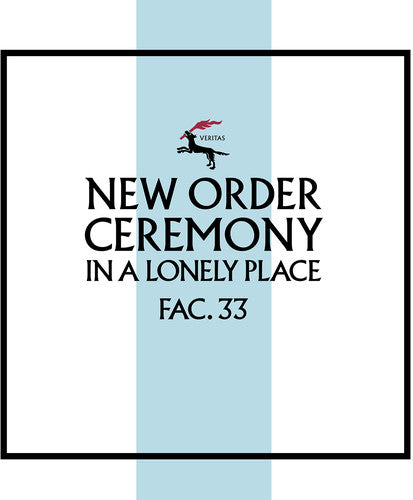 the album cover for New Order - Ceremony (version 2)