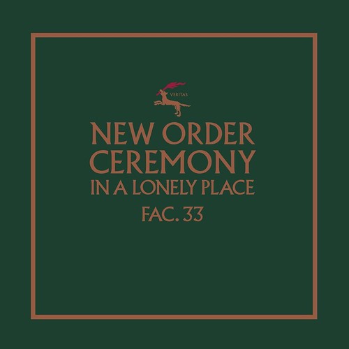 the album cover for New Order - Ceremony (version 1)