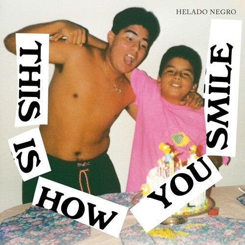the album cover for Helado Negro - This Is How You Smile [LP]