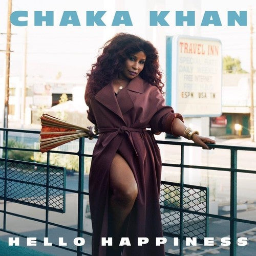 the album cover for Chaka Khan - Hello Happiness [LP]