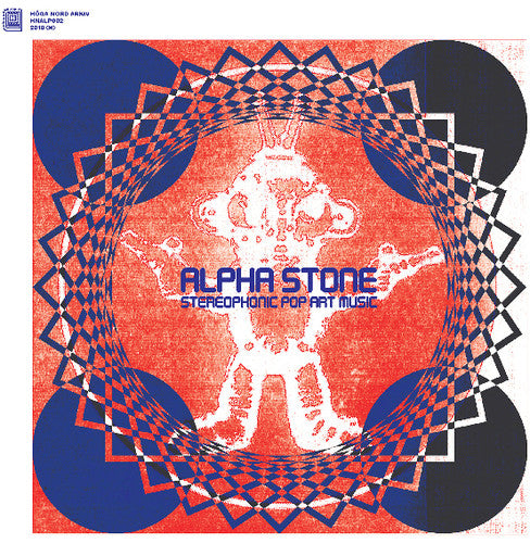 the album cover for Alpha Stone - Stereophonic Pop Art Music