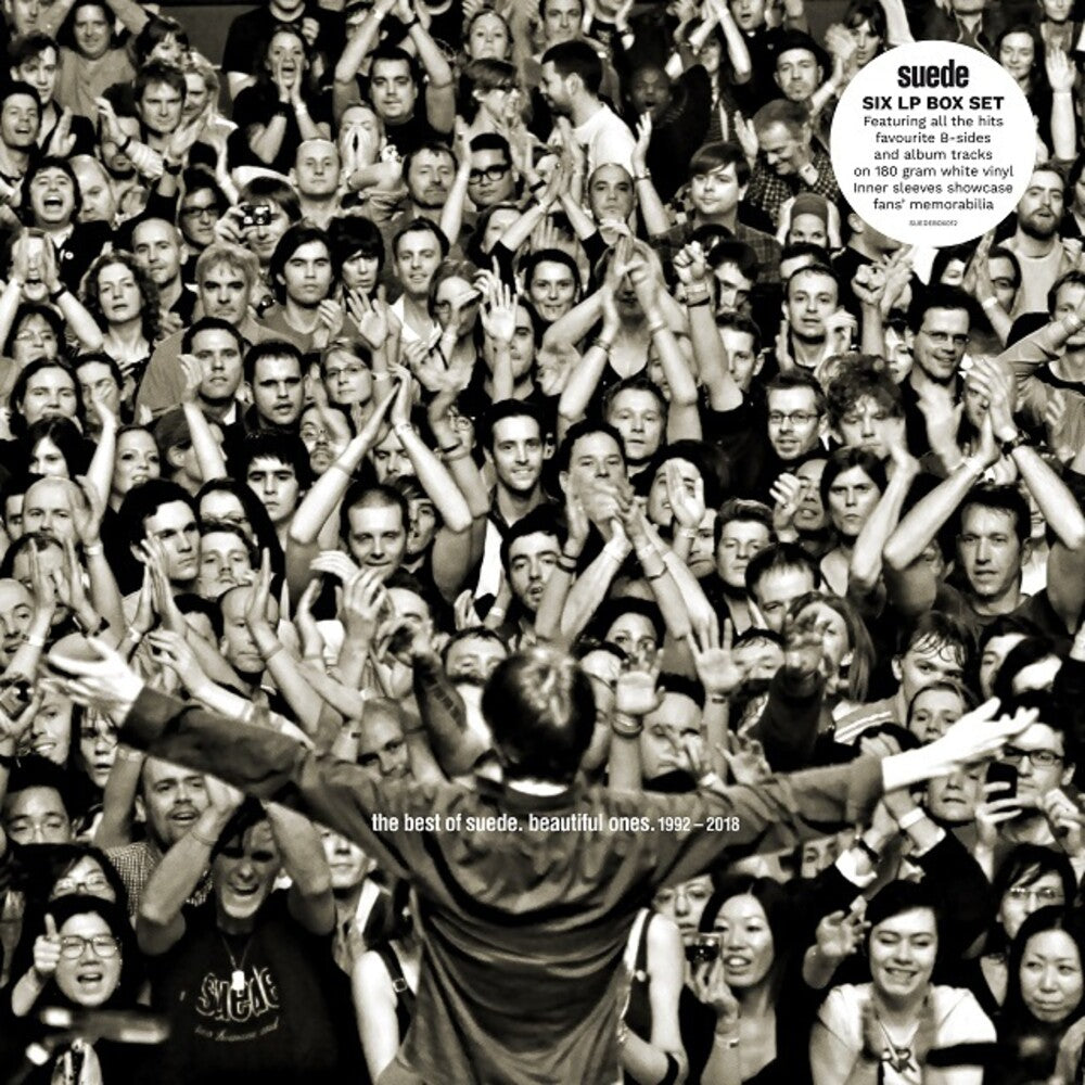 the album cover for Suede (The London Suede) - Beautiful Ones: The Best Of Suede 1992-2018 [180-Gram White Colored Vinyl Boxset] [Import]
