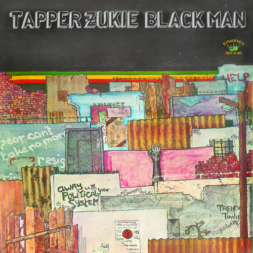 the album cover for Tapper Zukie - Black Man