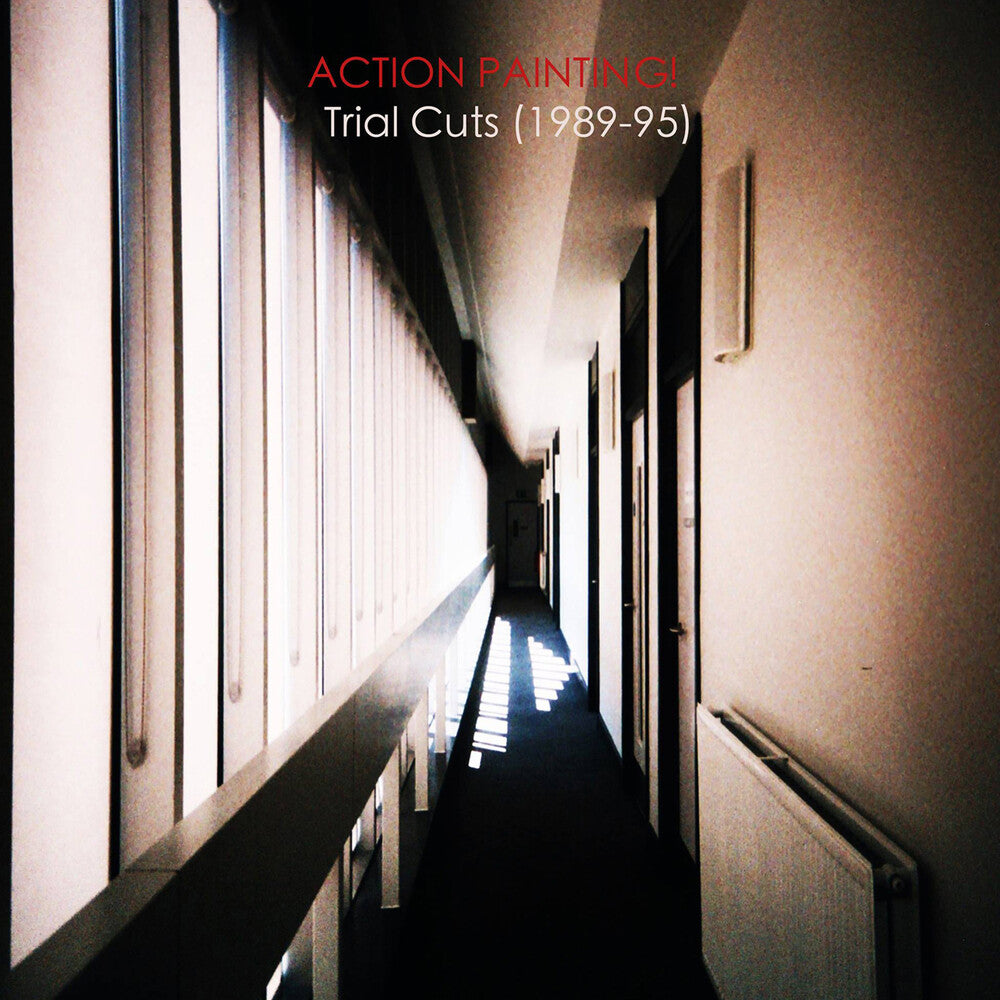 the album cover for action painting - Trial Cuts