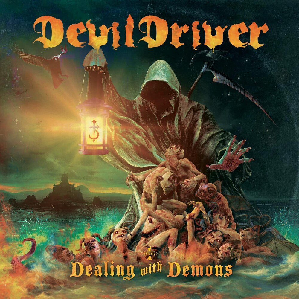 the album cover for DevilDriver - Dealing With Demons I