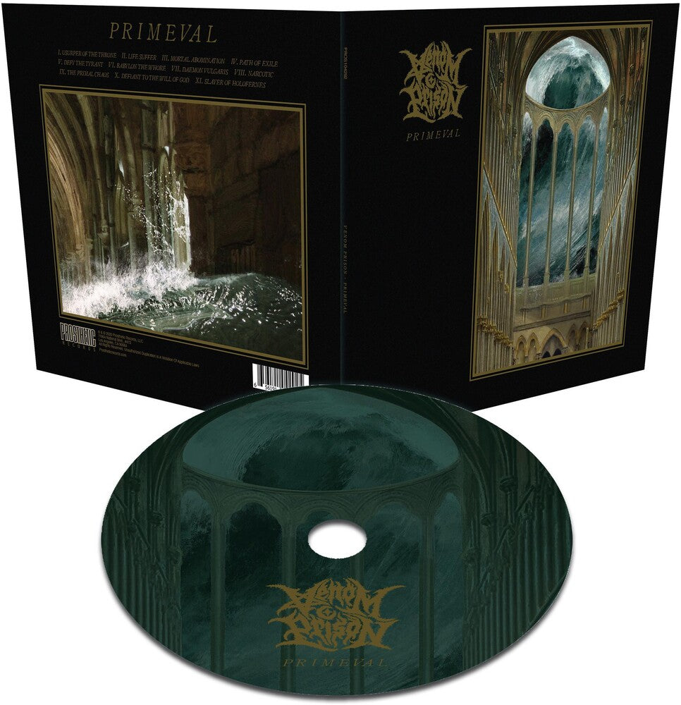 the album cover for Venom Prison - PRIMEVAL