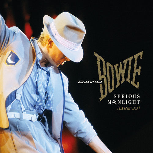 the album cover for David Bowie - Serious Moonlight (Live '83): 2018 Remastered Version [2CD]