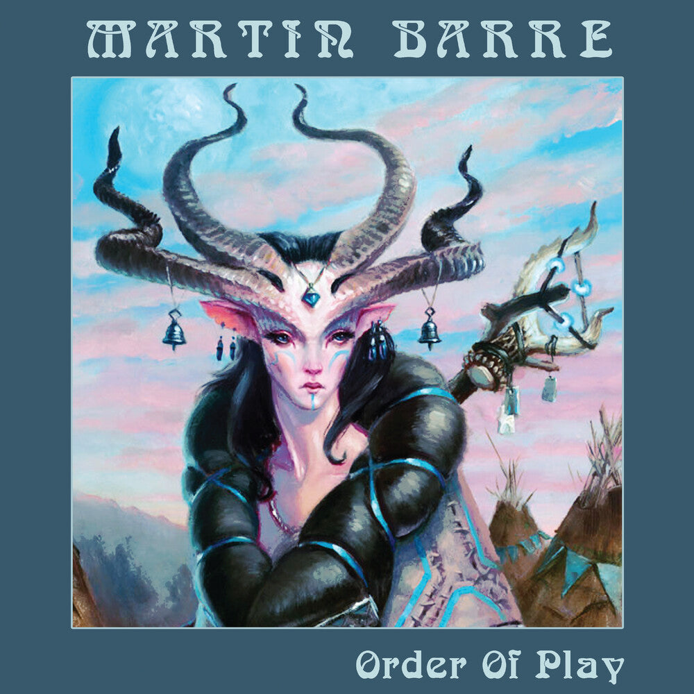 the album cover for Martin Barre - Order Of Play