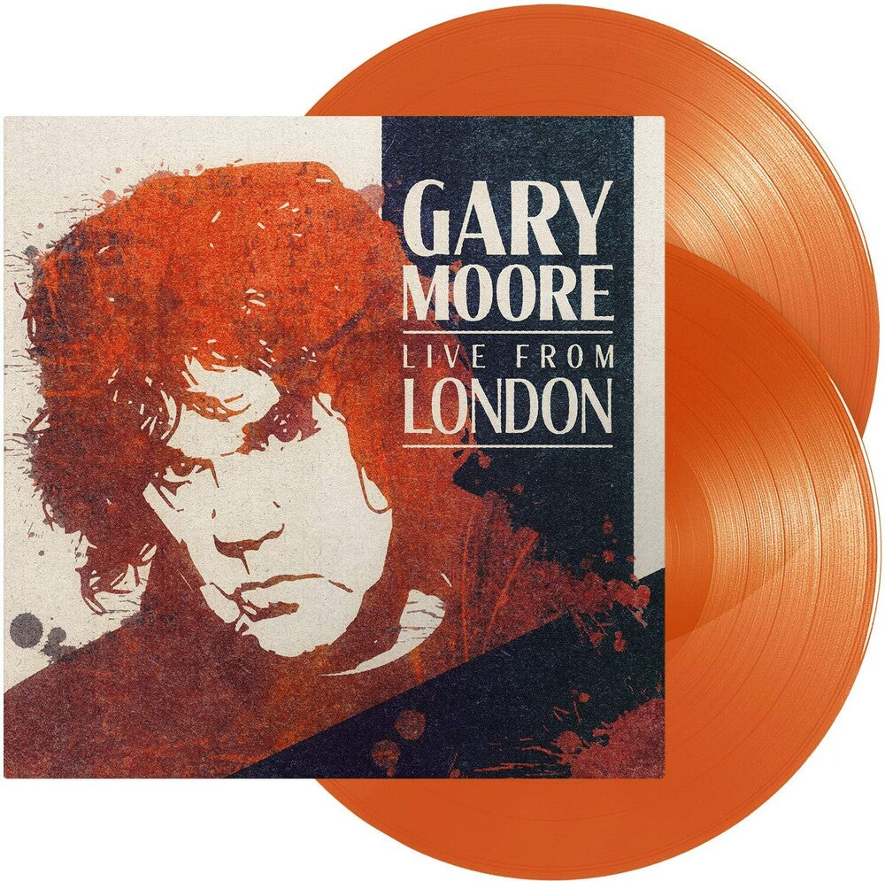 the album cover for Gary Moore - Live From London [Orange 2LP]