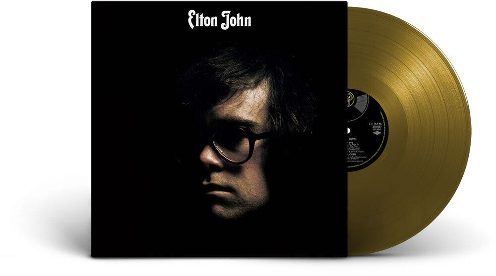 the album cover for Elton John - Elton John [Limited Edition Gold LP]