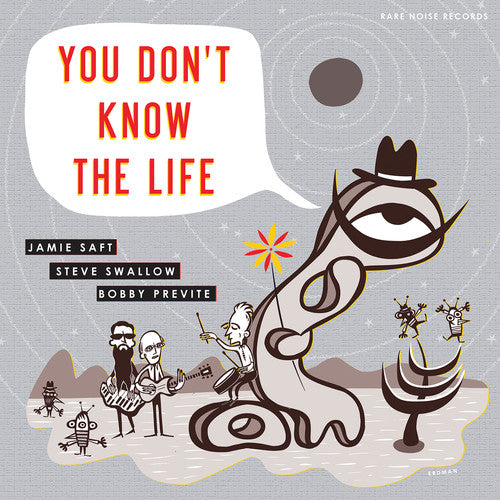 the album cover for Jamie Saft / Swallow,Steve / Previte,Bobby - You Don't Know The Life [Digipak]