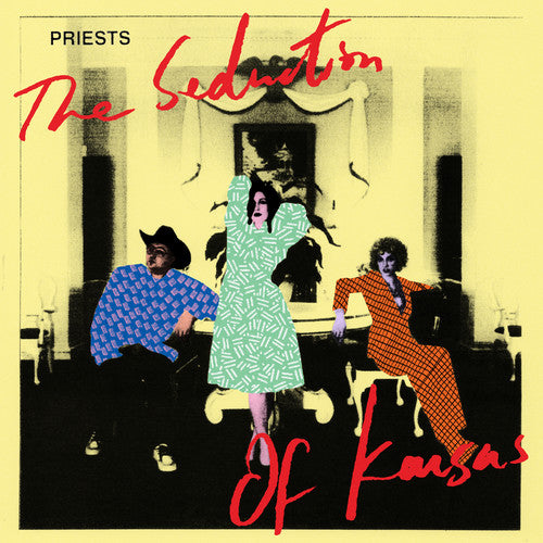 the album cover for Priests - The Seduction Of Kansas (Pink Vinyl)