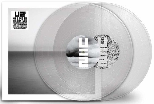 the album cover for U2 - No Line On The Horizon: 10th Anniversary Remaster [Limited Edition Ultra-Clear 2LP]