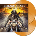 the album cover for Herman Frank - Fight The Fear (Clear Orange) [Clear Vinyl] [Limited Edition] (Org)