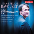 the album cover for Schumann / Bavouzet - Jean-Efflam Bavouzet Plays Schumann