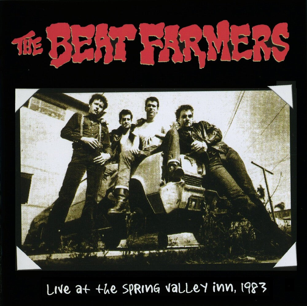 the album cover for Beat Farmers - Beat Farmers Live At The Spring Valley Inn, 1983 [RSD BF 2020]