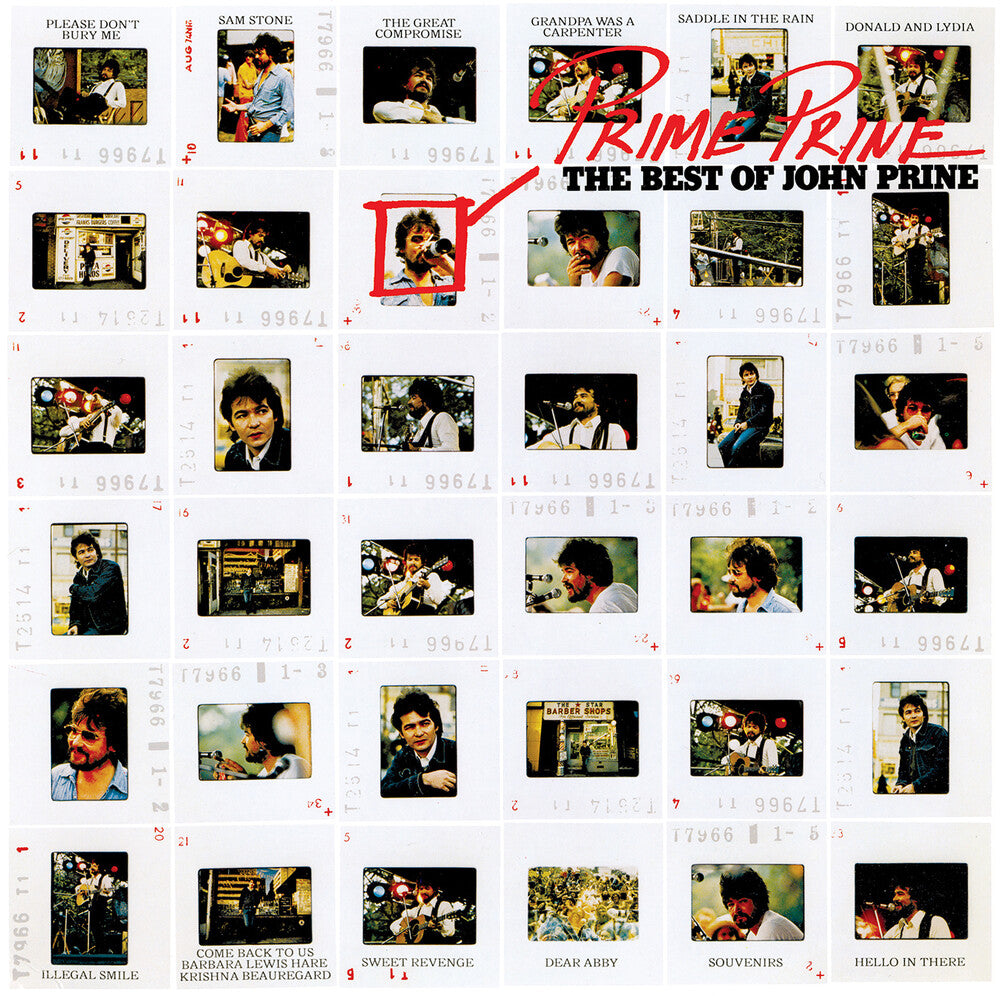 the album cover for John Prine - Prime Prine: The Best Of John Prine [Rocktober 2020 LP]