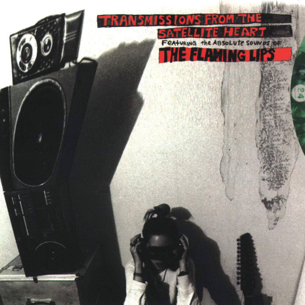 the album cover for The Flaming Lips - Transmissions From The Satellite Heart [Rocktober 2020 Green LP]