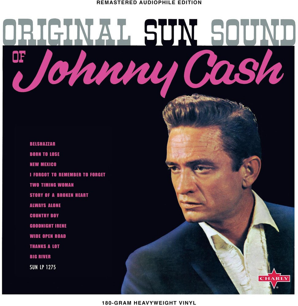 the album cover for Johnny Cash - Original Sun Sound Of Johnny Cash [LP]