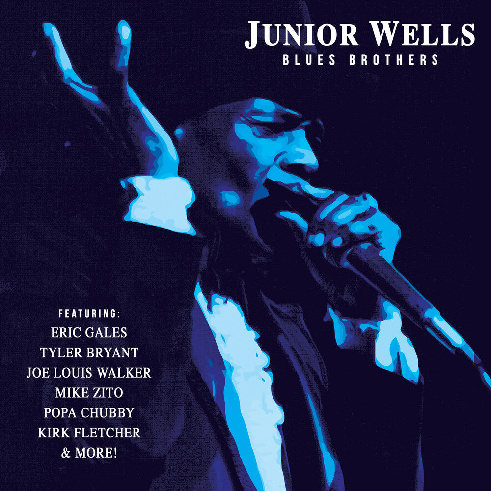 the album cover for Junior Wells - Blues Brothers (Colored Vinyl)