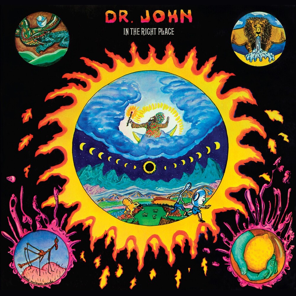 the album cover for Dr. John - In The Right Place