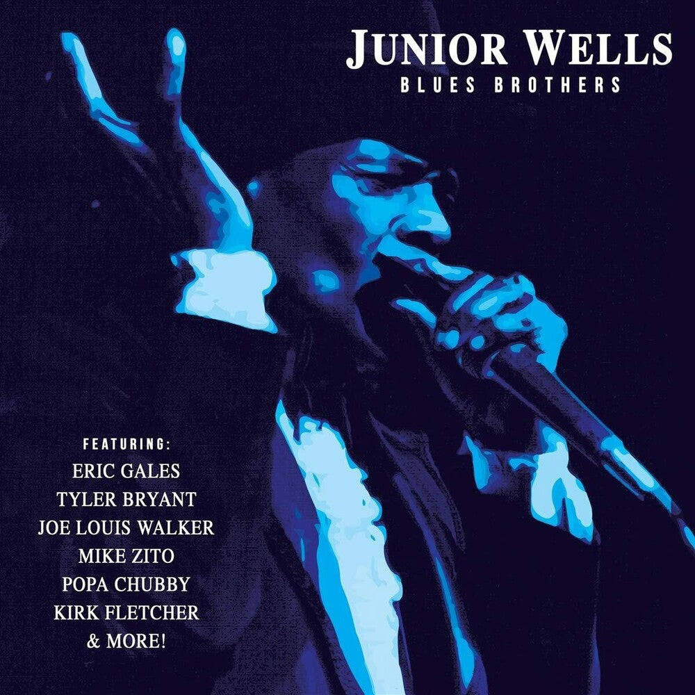 the album cover for Junior Wells - Blues Brothers [Digipak]