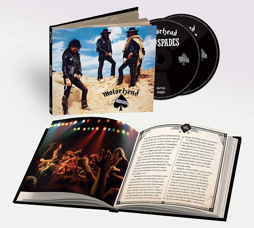 the album cover for Motörhead - Ace Of Spades: 40th Anniversary Edition [2CD]