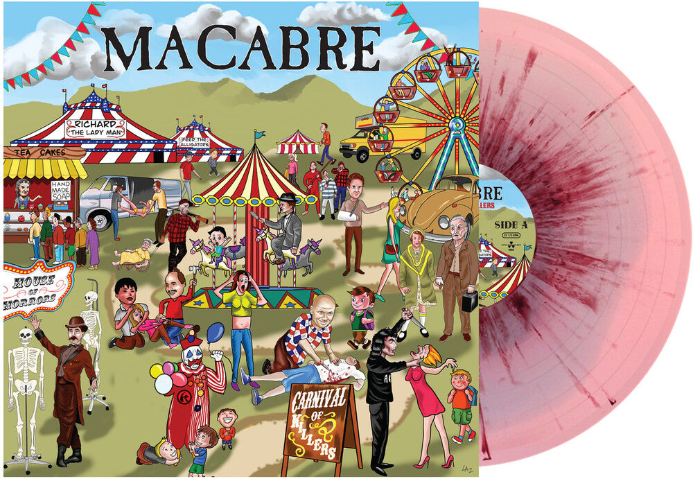 the album cover for Macabre - Carnival Of Killers (Bludgeoned Flesh Edition) [Limited Edition LP]