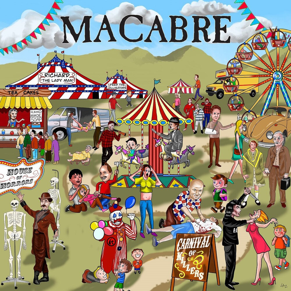 the album cover for Macabre - Carnival Of Killers