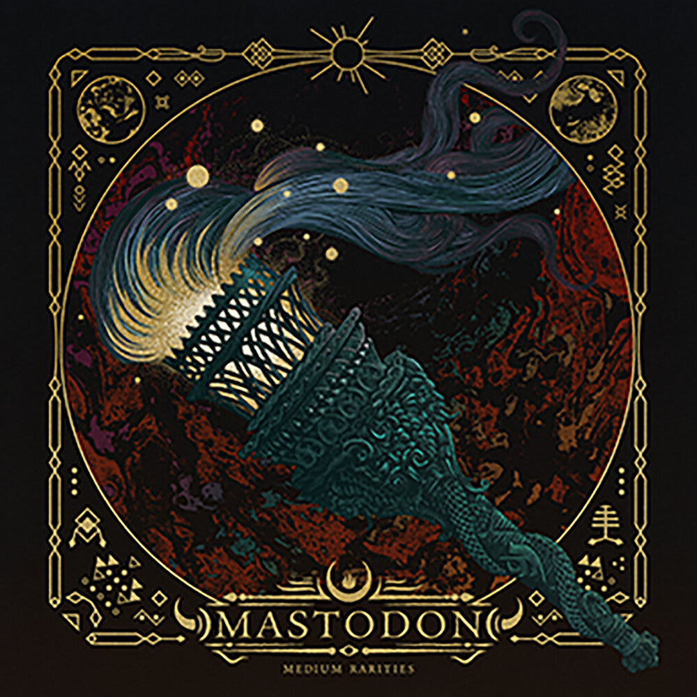 the album cover for Mastodon - Medium Rarities [Limited Edition Pink 2LP]