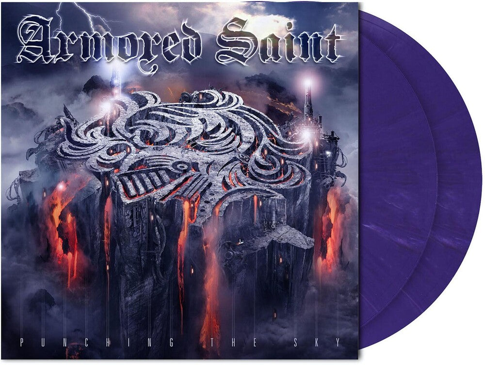 the album cover for Armored Saint - Punching The Sky [2LP]