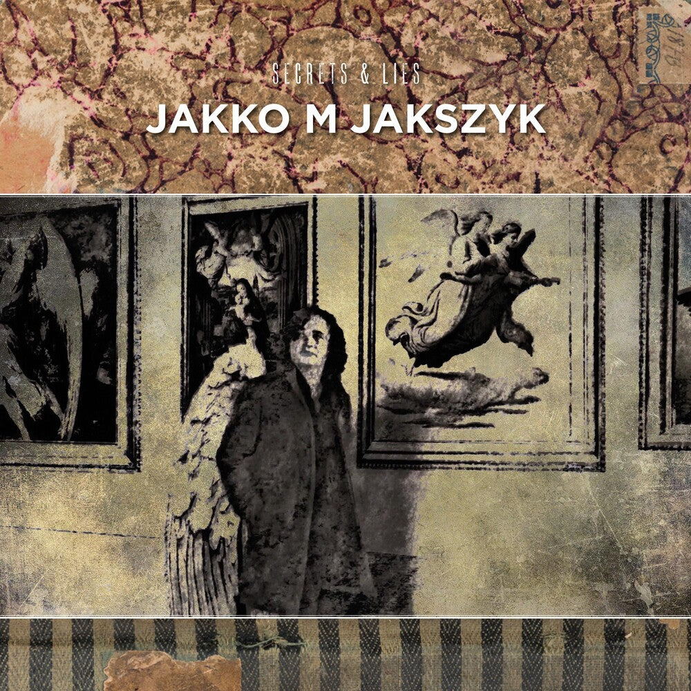 the album cover for Jakko Jakszyk M - Secrets & Lies