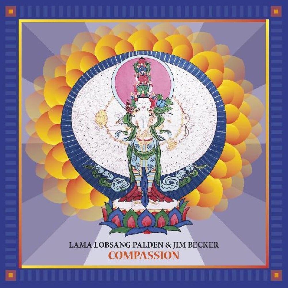 the album cover for Lama Palden Lobsang & Becker,Jim - Compassion