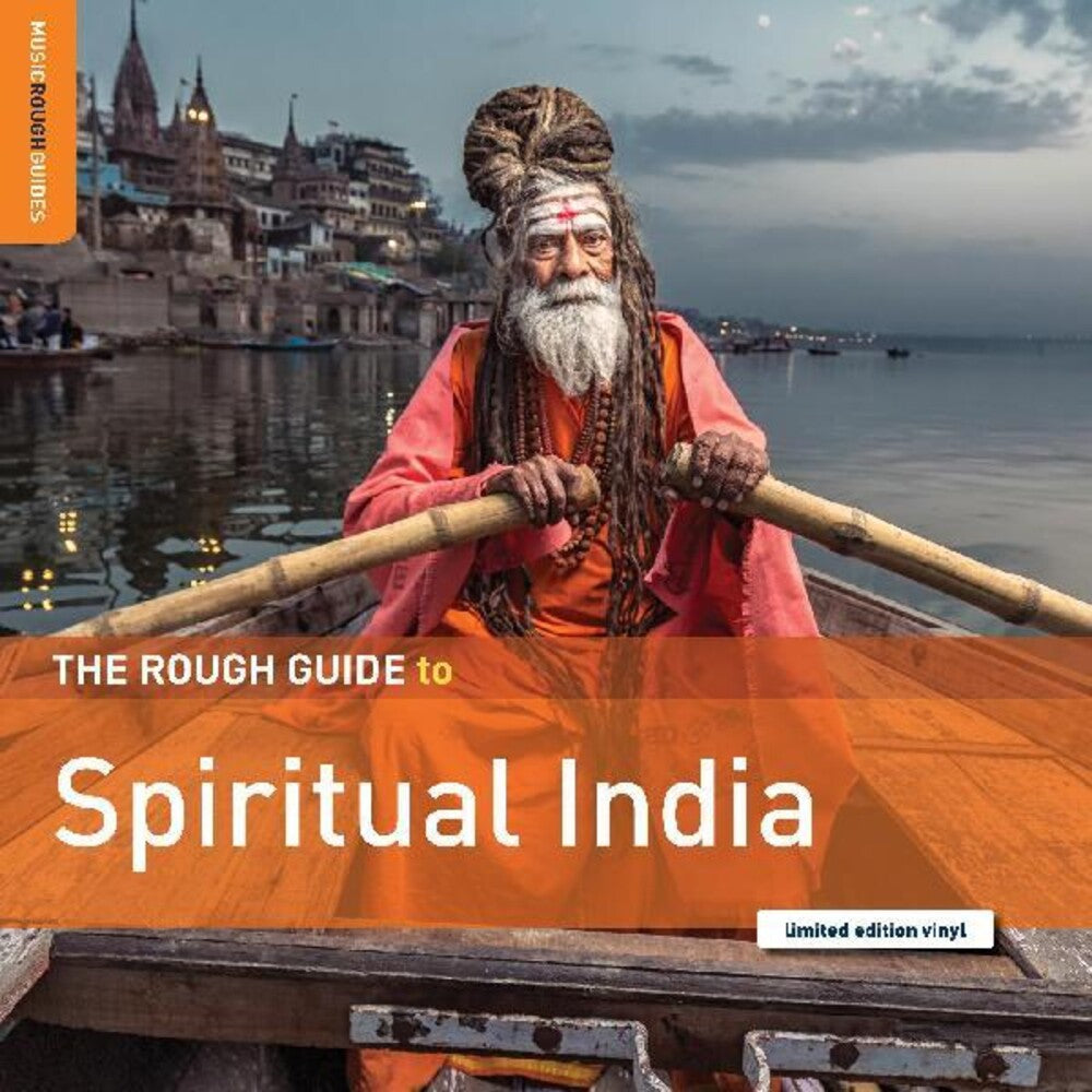 the album cover for Rough Guide To Spiritual India / Various - Rough Guide To Spiritual India (Various Artists)