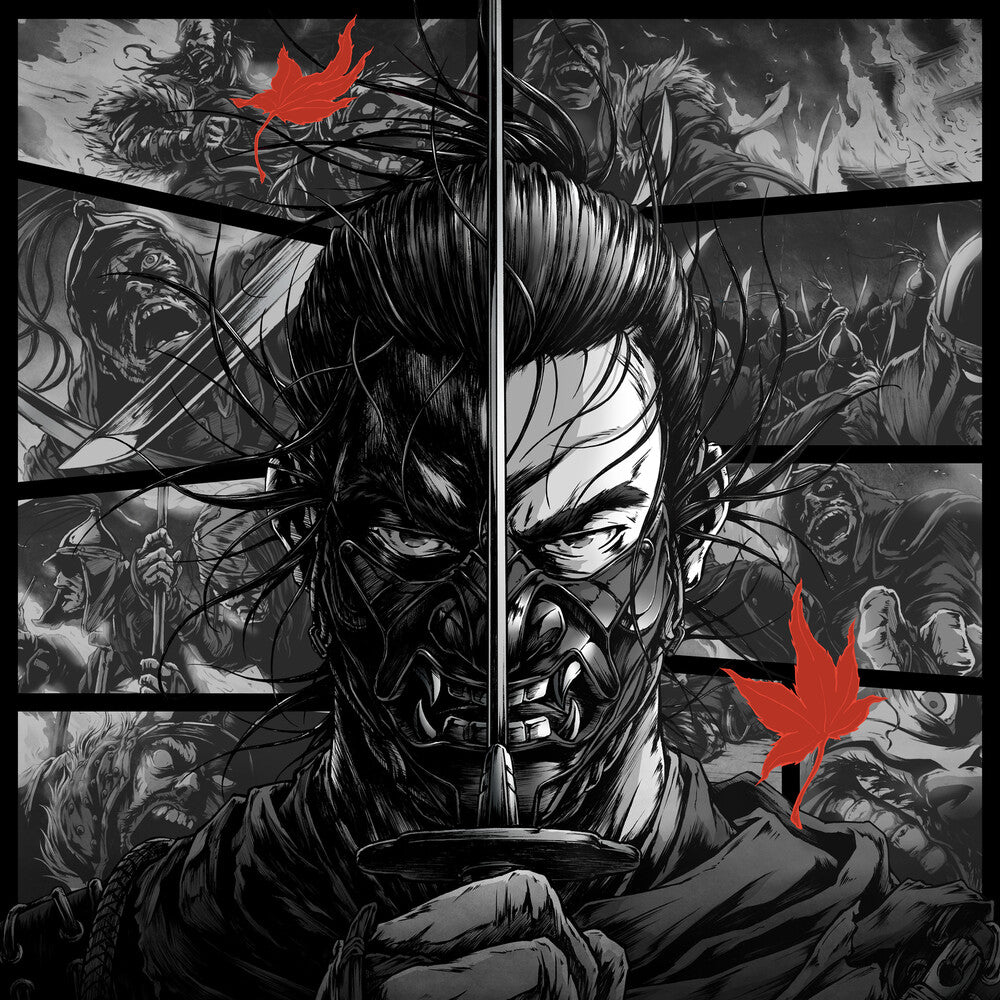 the album cover for Ilan Eshkeri &amp; Shigeru Umebayashi - Ghost of Tsushima (Music from the Video Game) [3LP]