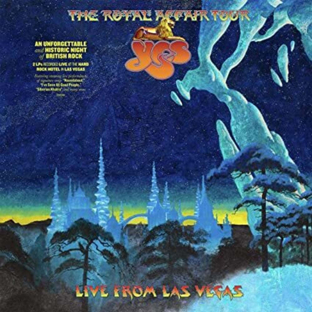 the album cover for Yes - The Royal Affair Tour (Live In Las Vegas)