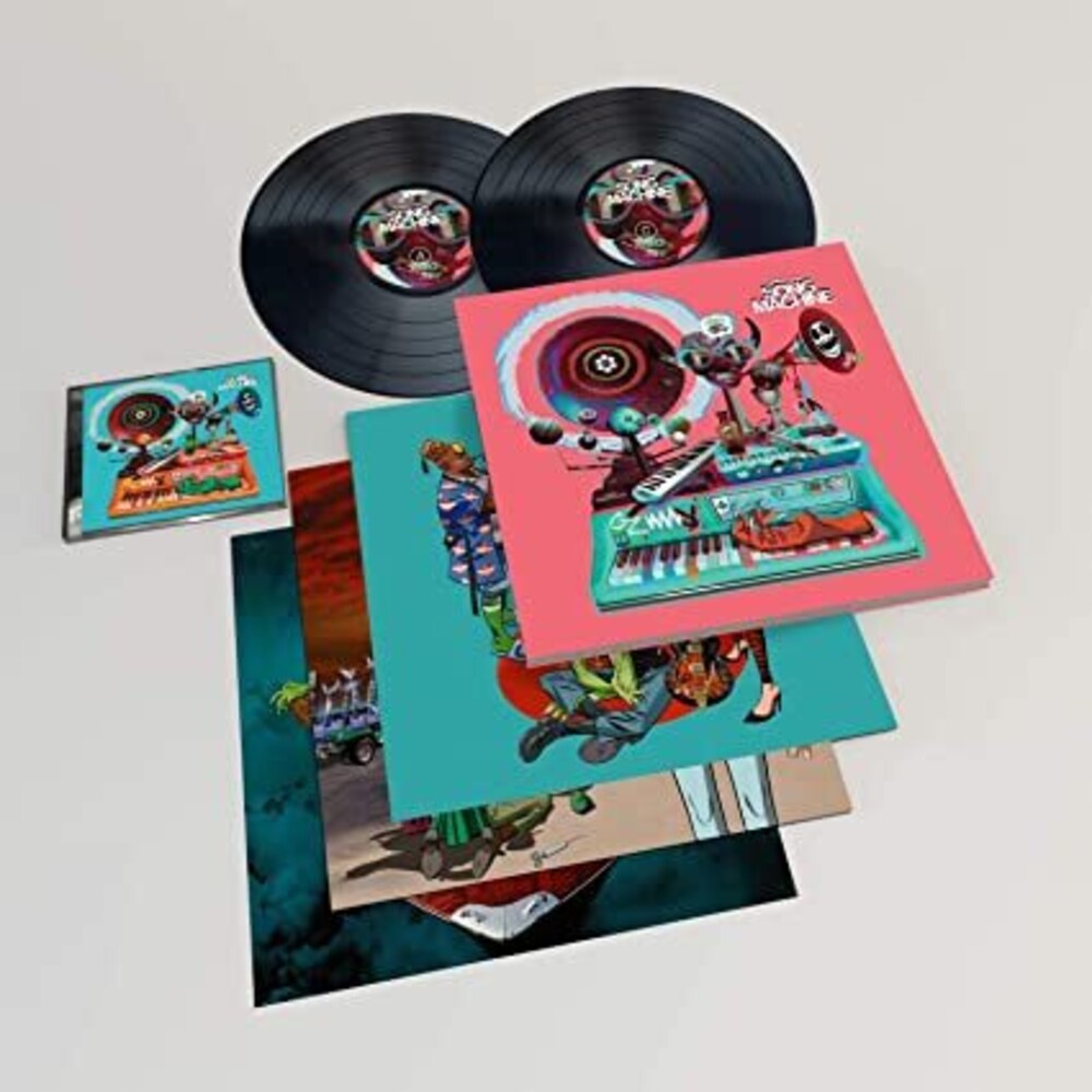 the album cover for Gorillaz - Song Machine, Season One [Deluxe 2LP]
